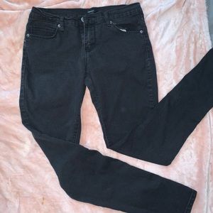 Forever 21 Black Skinny Jeans Size 28